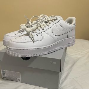 Air Force 1 All white (brand new)•BEST OFFER